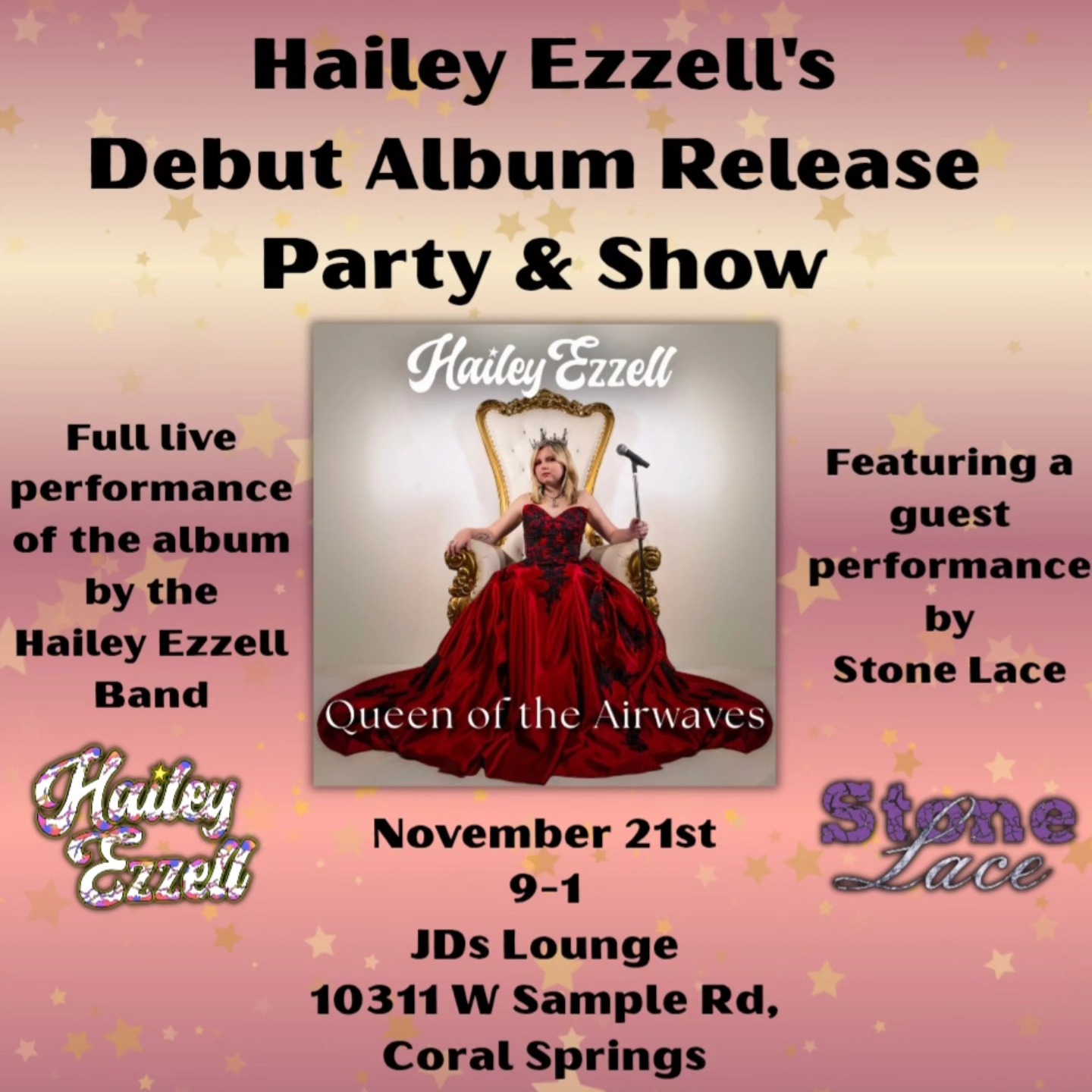 Queen Of The Airwaves Album Release Party